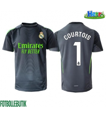 Real Madrid Thibaut Courtois #1 Målvakt Tredje Tröja 2025-26 Kortärmad
